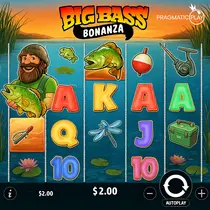 BluVegas - Big Bass Bonanza Slot Game - Pragmatic Play