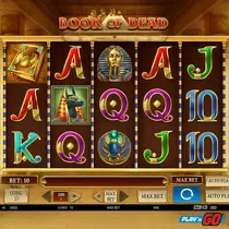 BluVegas - Book of Dead Slot Game - Play'n GO