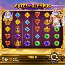 BluVegas - Gates of Olympus Slot Game - Pragmatic Play
