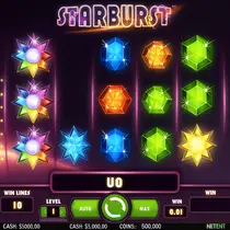 BluVegas - Starburst Slot Game - NetEnt