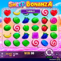 BluVegas - Sweet Bonanza Slot Game - Pragmatic Play